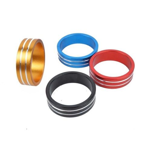 Mountain bike front fork stem washer aluminum alloy color \ spacer ring 28.6*10mm red/black/blue/gold white