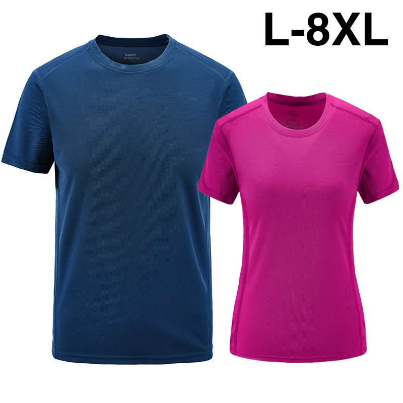 Быстрая сухая футболка для мужчин и женщин