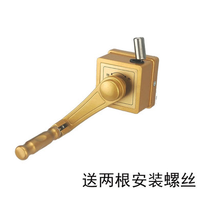 批發單杆大方搖手自動升降維修晾衣架配件手搖器雙杆陽台曬衣手把