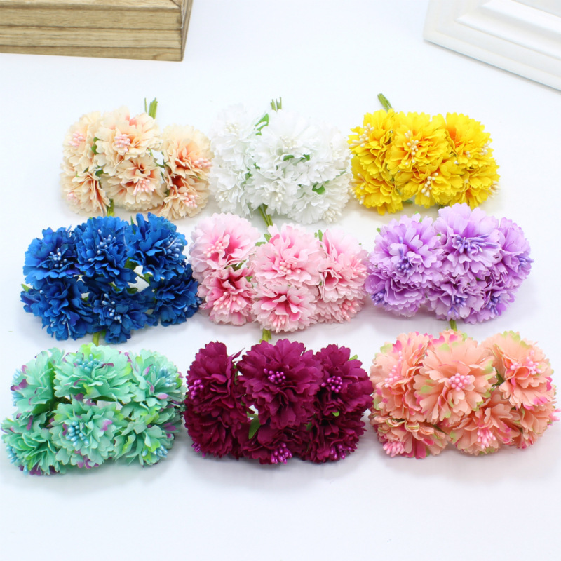 仿真 花蕊菊花 束花环手环制作材料配件装饰婚庆DIY新娘旅游用品