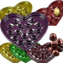 愛心巧克力吸塑包裝盒茶葉禮品化妝品食品玩具水果吸塑包裝盒制品