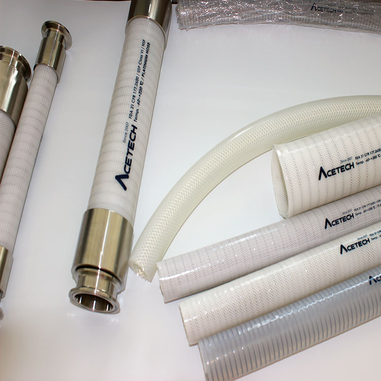 制药铂金硫化硅胶钢丝增强软管 硅胶管新品上市优惠大酬宾