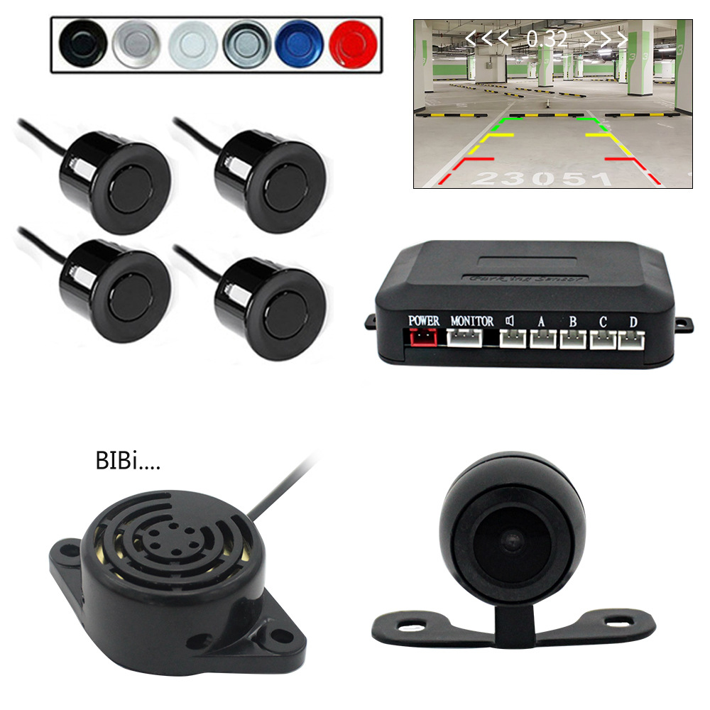 Visual reversing radar 4s connecting navigation car machine original car screen visual reversing Image radar system PZ600