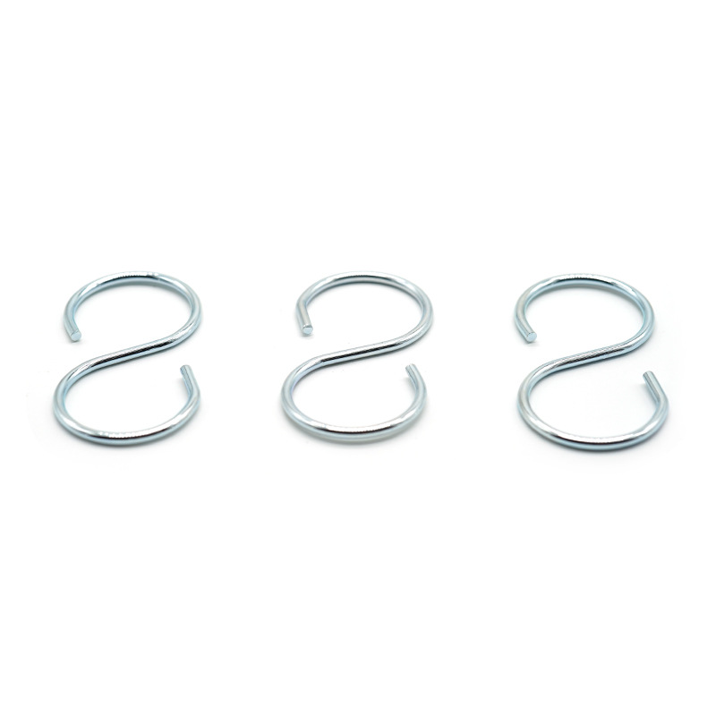 S型钩子，镀锌钩子，家用收纳，商用展示钩子