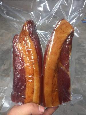 渝三娘川味臘肉重慶土特産煙熏二刀肉精品腌臘肉微供淘寶天貓500g