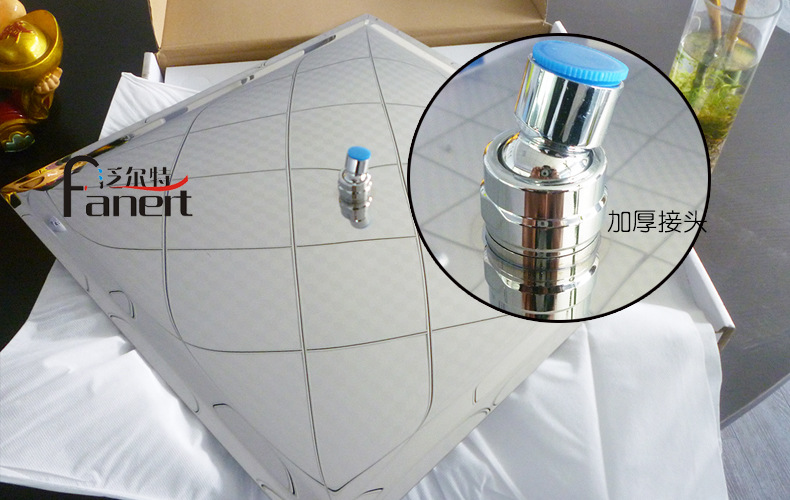 304 stainless steel ultra-thin top shower head, pressure-increasing water-saving shower head, cross-border exclusive supply undefined