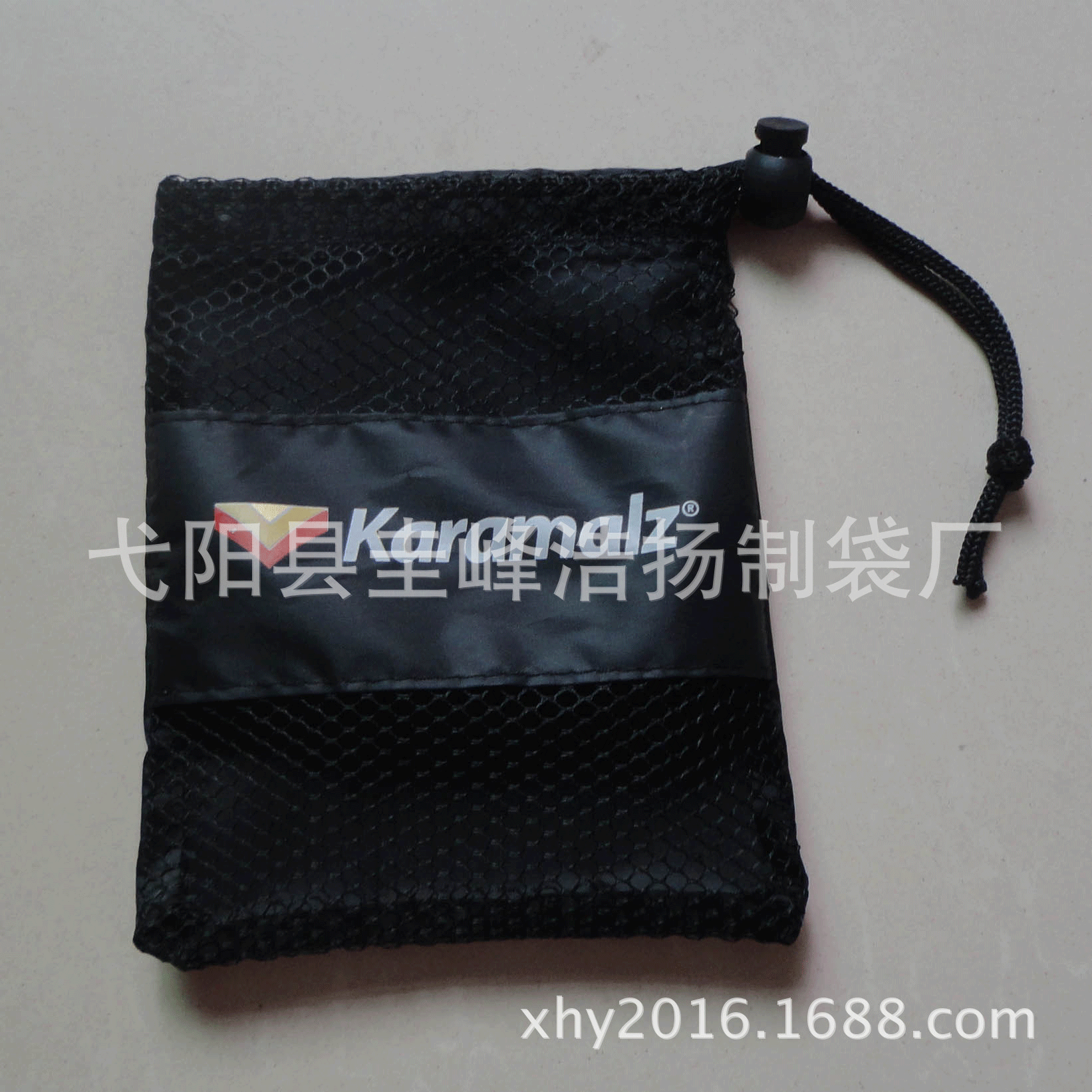 涤纶网袋供应毛巾收纳网袋 旅游卫生防尘洗漱束口袋 批发束口网袋