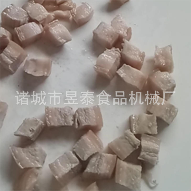 切肉丁机厂家 五花肉切片机 熟肉切片机切丁机 全自动切肉机