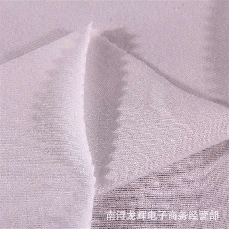 现货供应 21s支精梳全棉单面平纹 精梳纯棉全棉单面汗布T恤面料