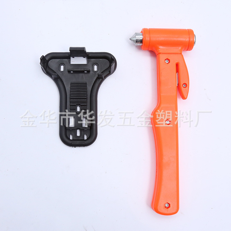 汽车安全锤厂家直销破窗器单头割刀消防逃生锤客车多功能车救生锤