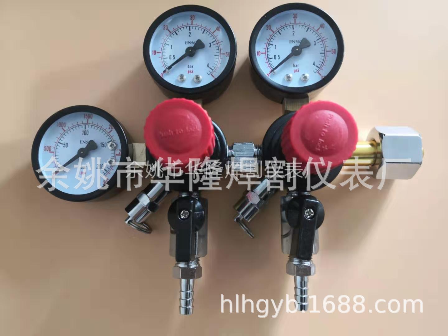 啤酒饮料减压表一级压力表