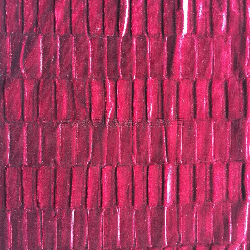 工厂供应各种百褶皱天鹅绒布 压皱韩国绒 经编不倒绒金丝绒冰花绒