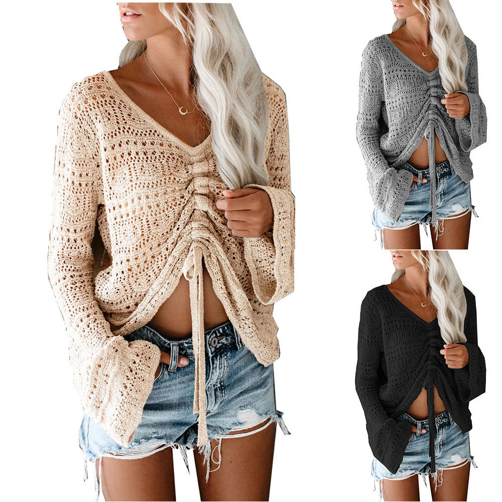 Pull femme en Fibre d acétate - Ref 3414081 Image 9