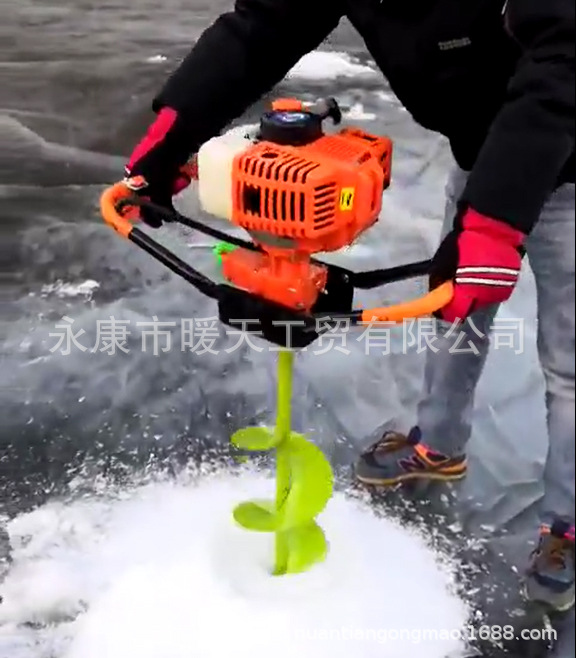 厂供二冲四冲便携挖坑机地钻种植机植树挖坑机冰钻机多款式可选