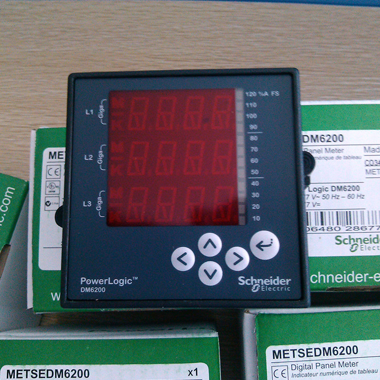 METSEDM6200电力参数测量仪表DM6200全新原装METSEDM6200HCL10RS
