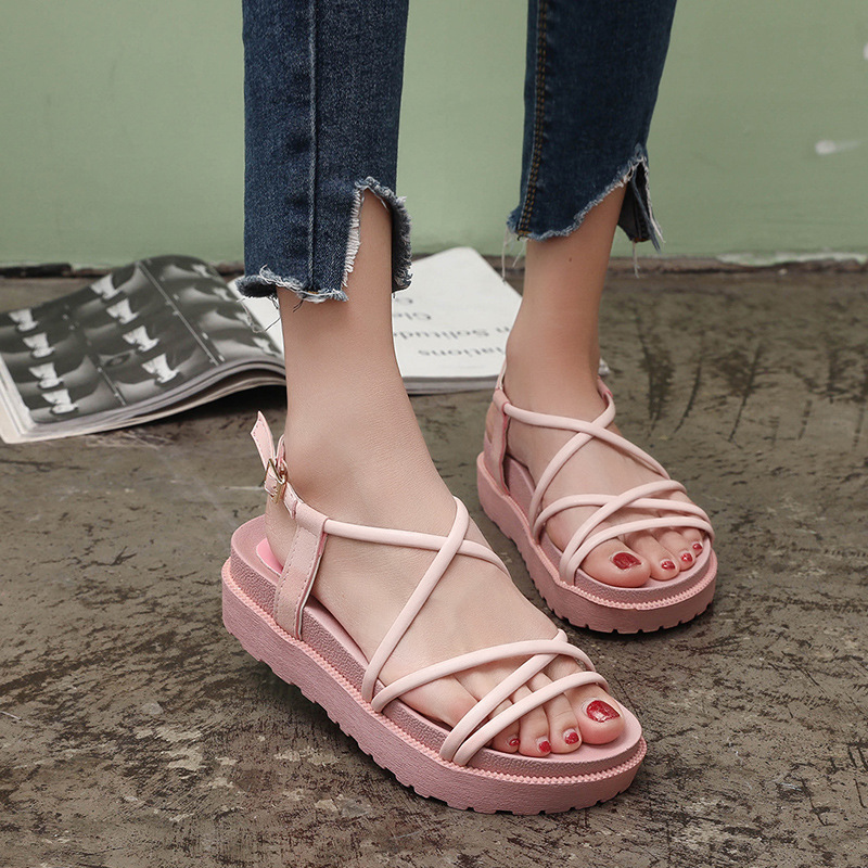 Chaussures été pour femme en Caoutchouc - Ref 3346584 Image 4