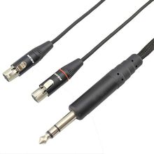 6.35TRSw2*mini xlr female cable㿨zĸ{̨BӾ