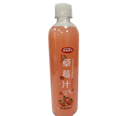 Manufactor 480ml*15 Zhi Chao Yin Strawberry juice Fruit drinks Wholesale recruit agents OEM