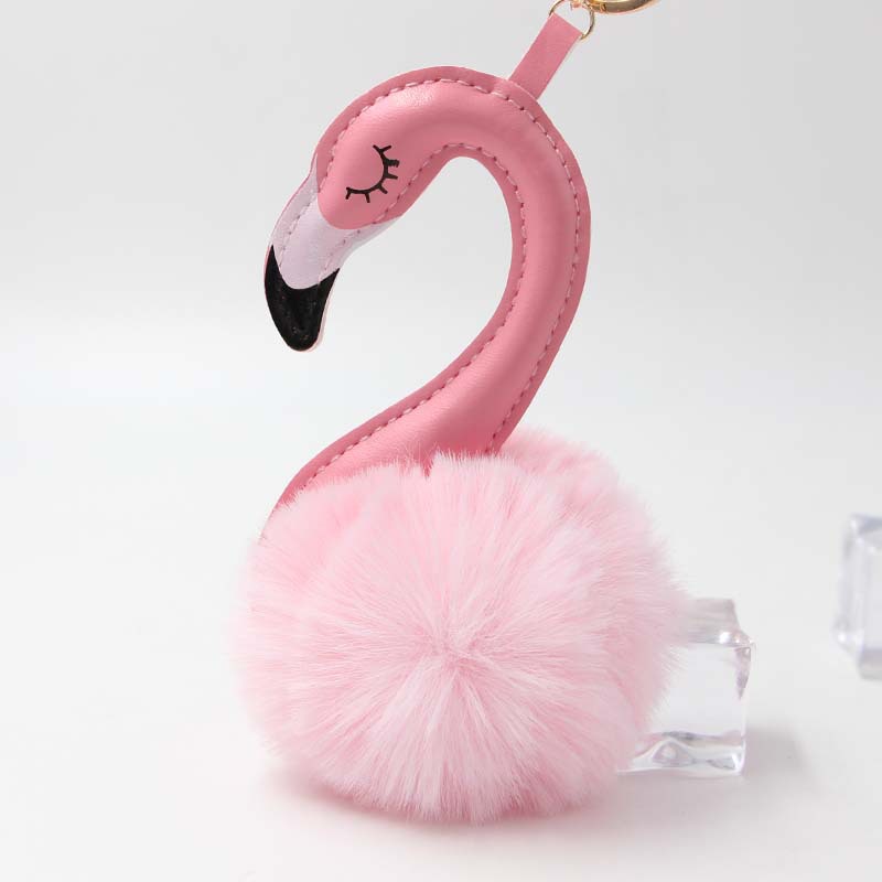 1 Piece Quantity 1 Piece Plush Flamingo Bag Charms