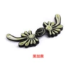 Black + yellow * A pair of buttons about 10CM * Flower shape * Hemming