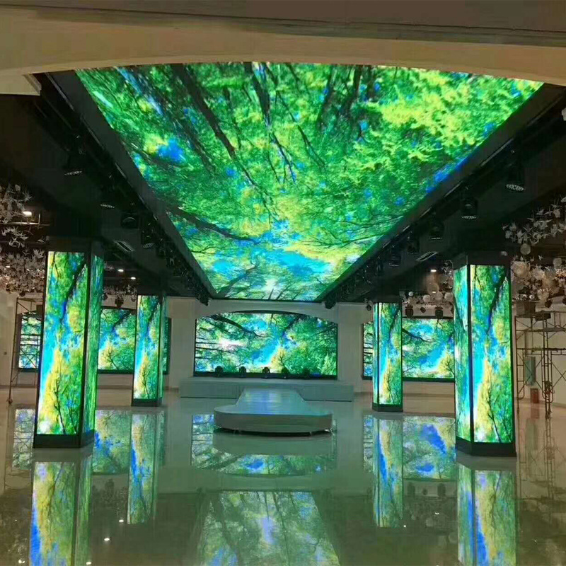 免費安裝led全彩廣告屏室內p4高清電子屏晶台LED廣告顯示屏大屏幕