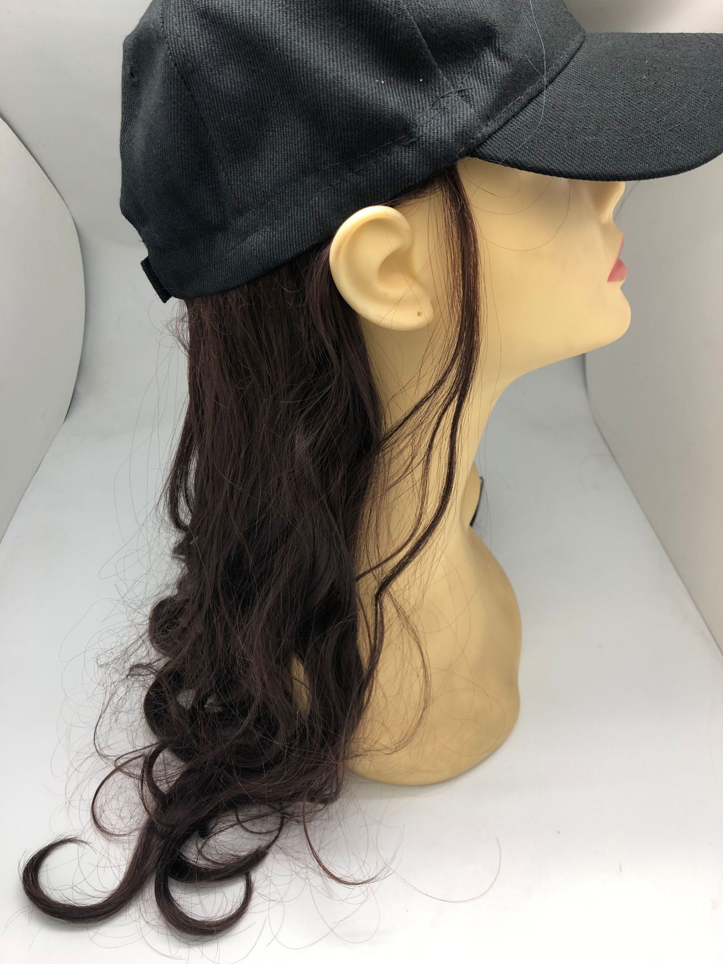 Fabricante venta directa sombrero pelucita sombrero pelucita sombrero largo fibra química de alta temperatura varios estilos de color