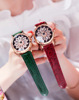 Fashionable waterproof trend belt, women's watch, internet celebrity