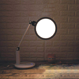 Double grade a LED desk lamp light guide plate eye protection desk lamp light guide plate round laser lighting lamp light guide plate wholesale