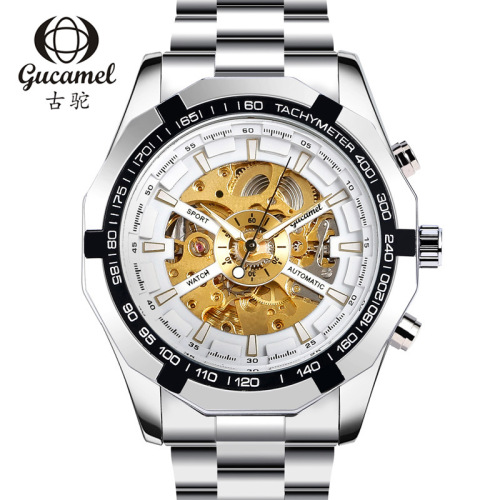 Mechanical watch ancient camel best selling mechanical watch men's watch fully automatic watch foreign trade watch cross-border hot sale watch wholesale