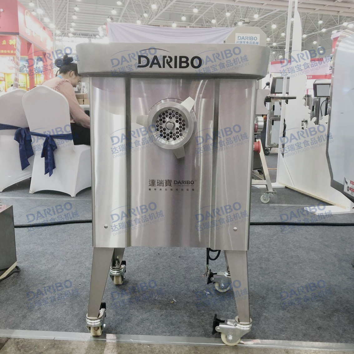 *香肠绞肉机 不锈钢绞肉机 肉馅绞肉机 食品加工厂冻肉绞肉机