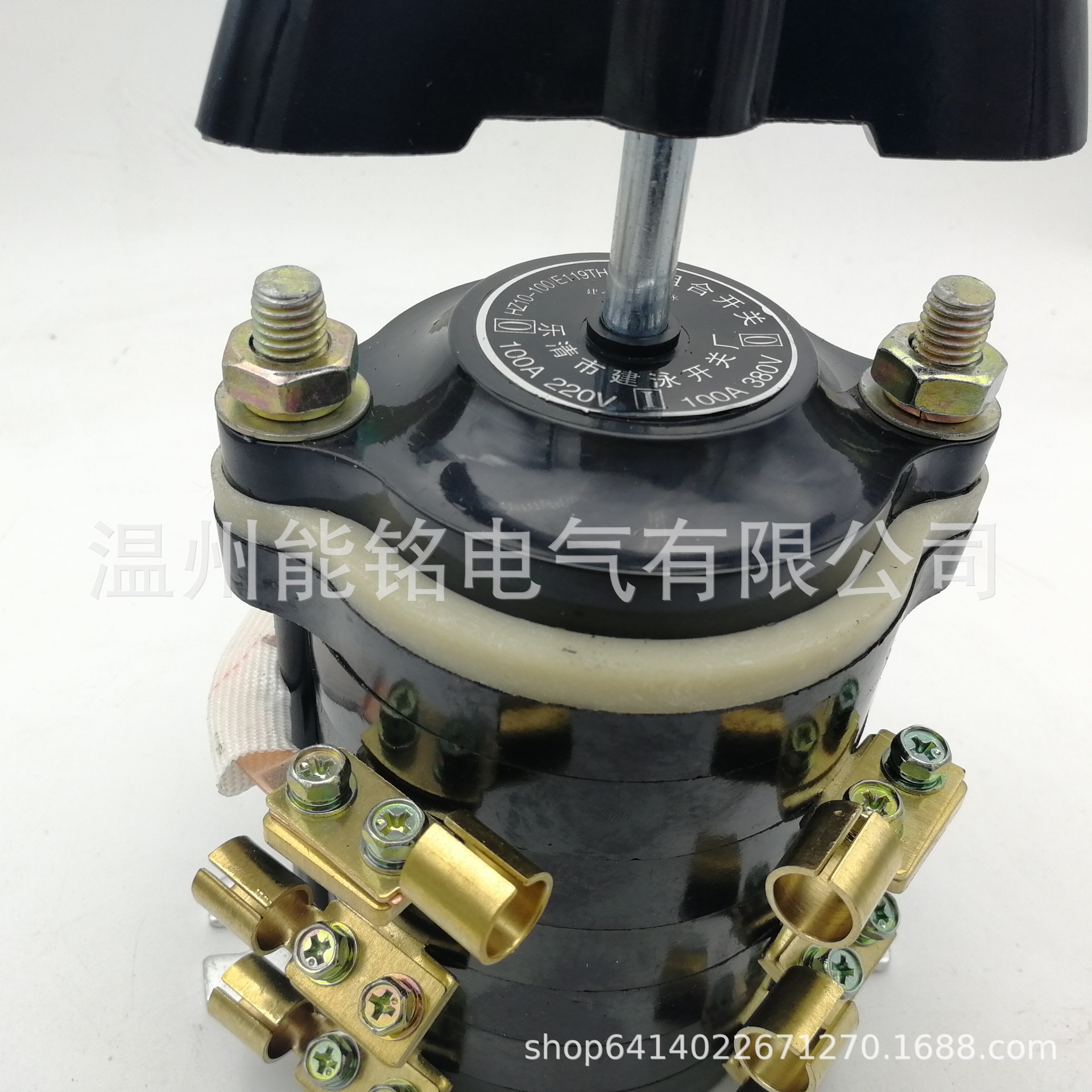 乐清建泳HZ10-100/E119组合开关HZ10-100/E119TH 100A电焊机开关