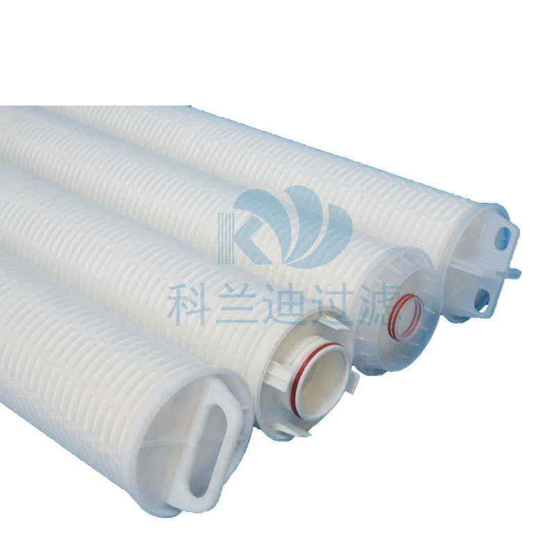 横向折叠40寸大流量折叠滤芯5um褶皱式堆叠式大通量滤芯工业水处-阿里巴巴