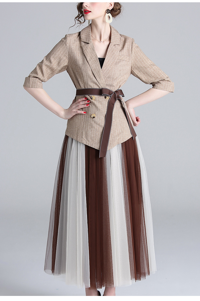 Costume femme en Mélange de coton - Ref 3334470 Image 10