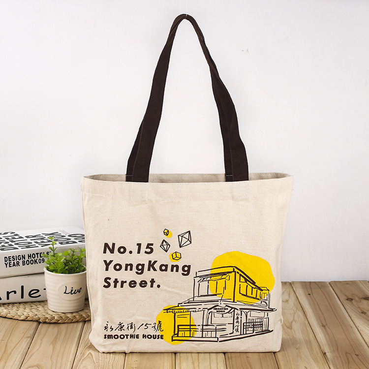 厂家批发空白帆布袋定做 棉布手提袋定制 广告帆布包印logo