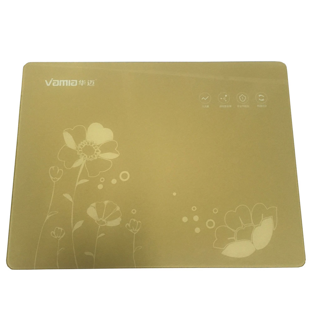 厂家直售 电器面板钢化玻璃 可丝印 专业玻璃深加 工 钢化面板