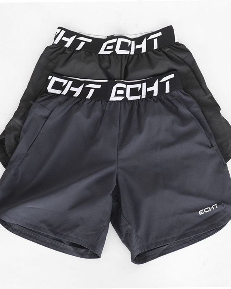 Men's Stretch Workout Shorts, Flexible Gym Training Shorts For Muscle Fit, Quick-Dry Athletic Shorts_viptrois.com