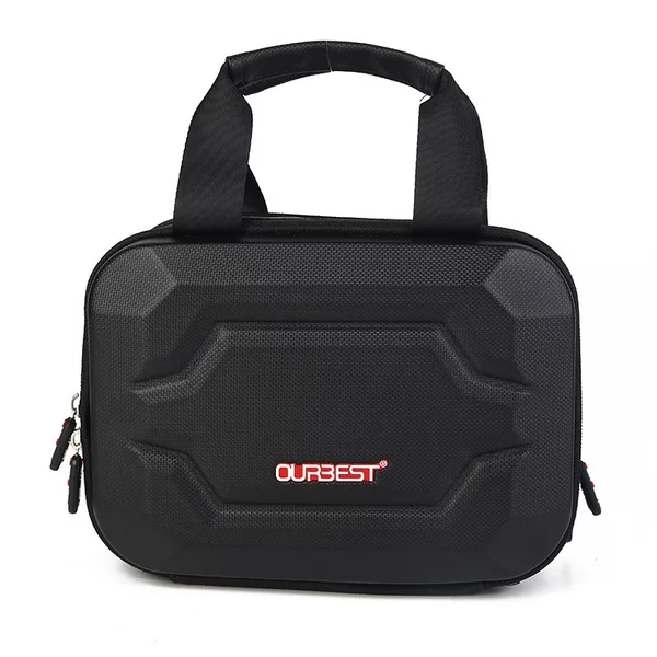 New Black Eva Laptop Bag Waterproof and Wear-Resistant Satchel Fishing Bag Notebook Cosmetics Bag Can Be Customized