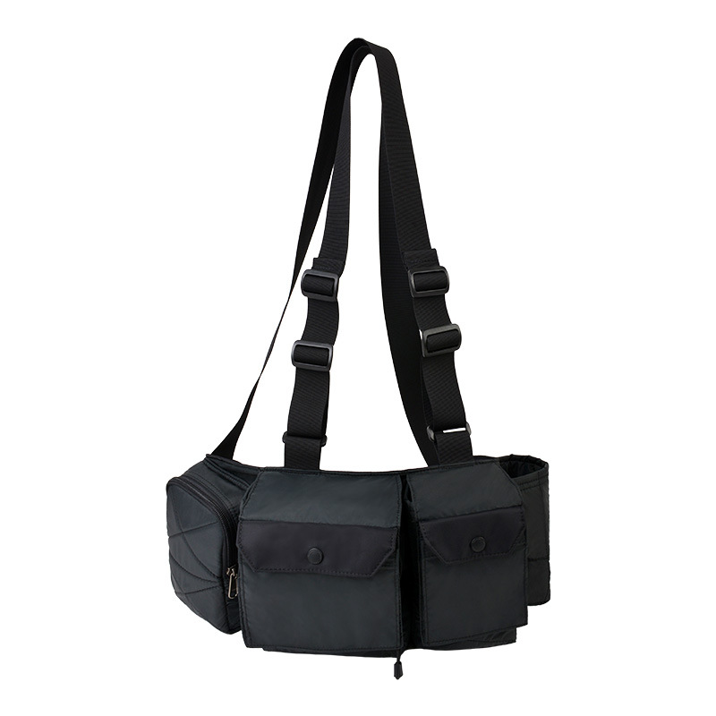 Yeud doble hombro fotografía chaleco cintura bolsa SLR correa de la Cámara crossbody lente de disparo rápido bolsa de carga digital