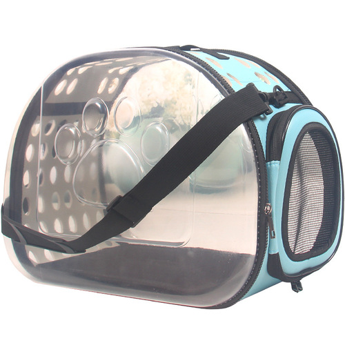 Factory direct selling pet bag, cat outing portable bag, transparent space cat and dog bag, breathable cat bag, cat backpack