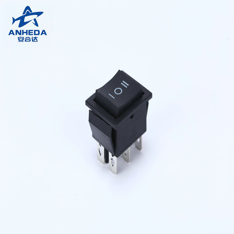 长期供应KCD4-20301双联船型开关 白色船型开关