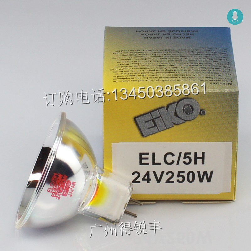 EIKO ELC/H5 24V 250W 5H Cold Light Source Halogen Bulb for AOI Machine Inspection