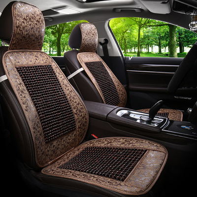 2019 new pattern massage Beads Car seat Van truck Bus Leaflets summer bead Car mats wholesale