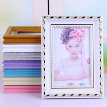 歐式相框創意67810寸A4婚紗影樓相框擺台 兒童塑料相框照片牆批發
