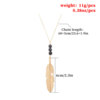 Long arrow, pendant, fashionable necklace, universal nail decoration, European style, suitable for import, maxi length