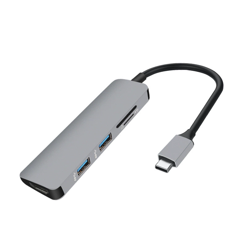 Многофункциональная док-станция Type-C в HDMI4K конвертер 3.0HUB PD считыватель карт сплиттер хаб