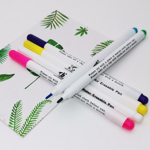Manufacturer clothing cross stitch marking water soluble pen refill water soluble pen self erasing pen