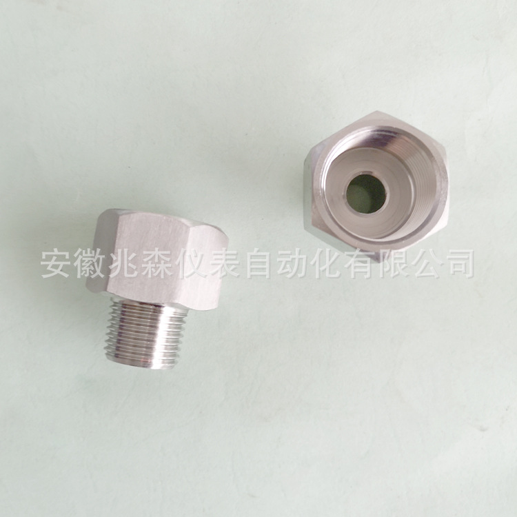 不锈钢变径接头 6分变4分 3/4NPT内螺纹转1/2NPT外螺纹 3|4-1|2
