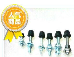 快速夹具橡胶头螺丝 夹钳压头 橡胶压头 胶头螺丝 夹具配件螺丝