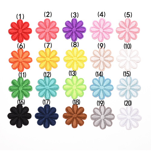 Universal small flower patch patch batch release decal hotel tablecloth bed sheet adhesive decal wholesale factory price direct sales