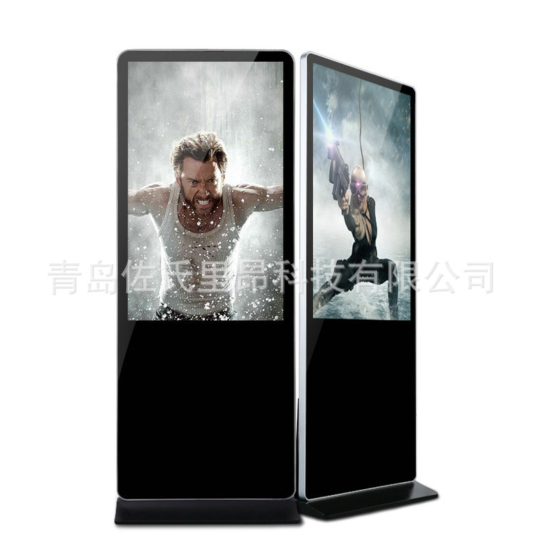 厂家供应电梯广告机 落地立式广告机 安卓网络一体机
